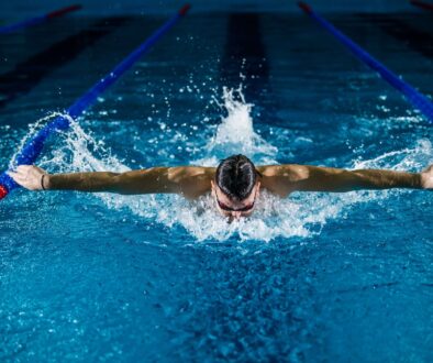 swimmer action sports photo